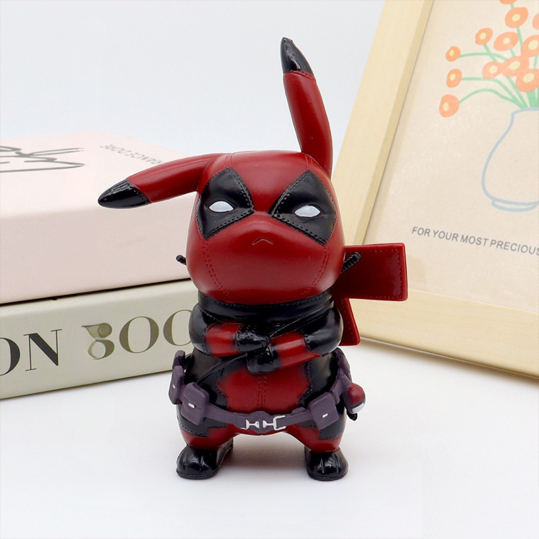 Deadpool Pikachu Figurine