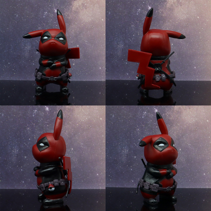 Deadpool Pikachu Figurine