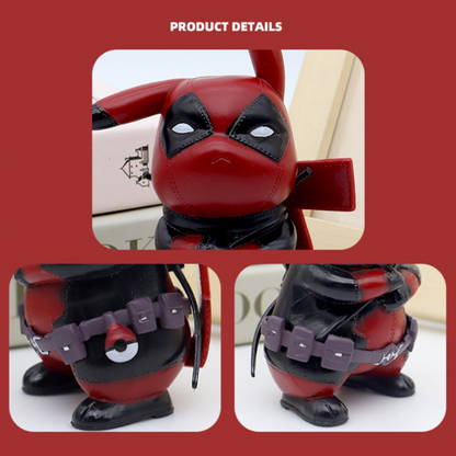 Deadpool Pikachu Figurine